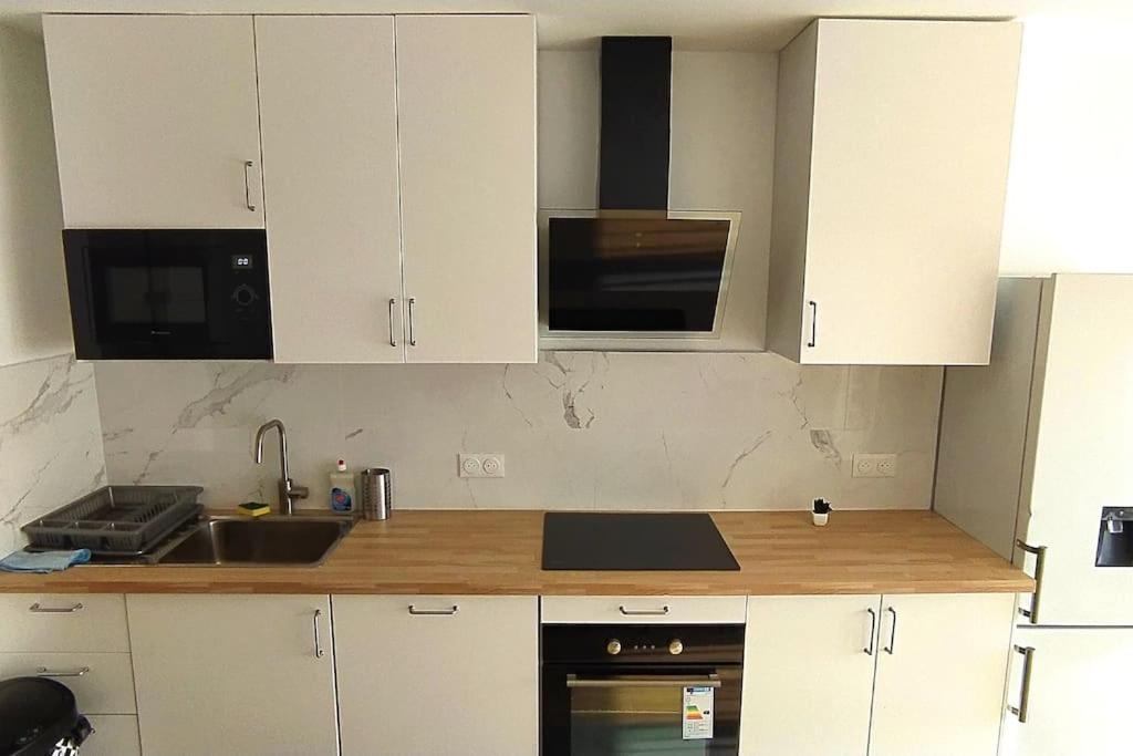 شقة Parisian Cosy Flat With Balcony أورْجونْتُيْ المظهر الخارجي الصورة
