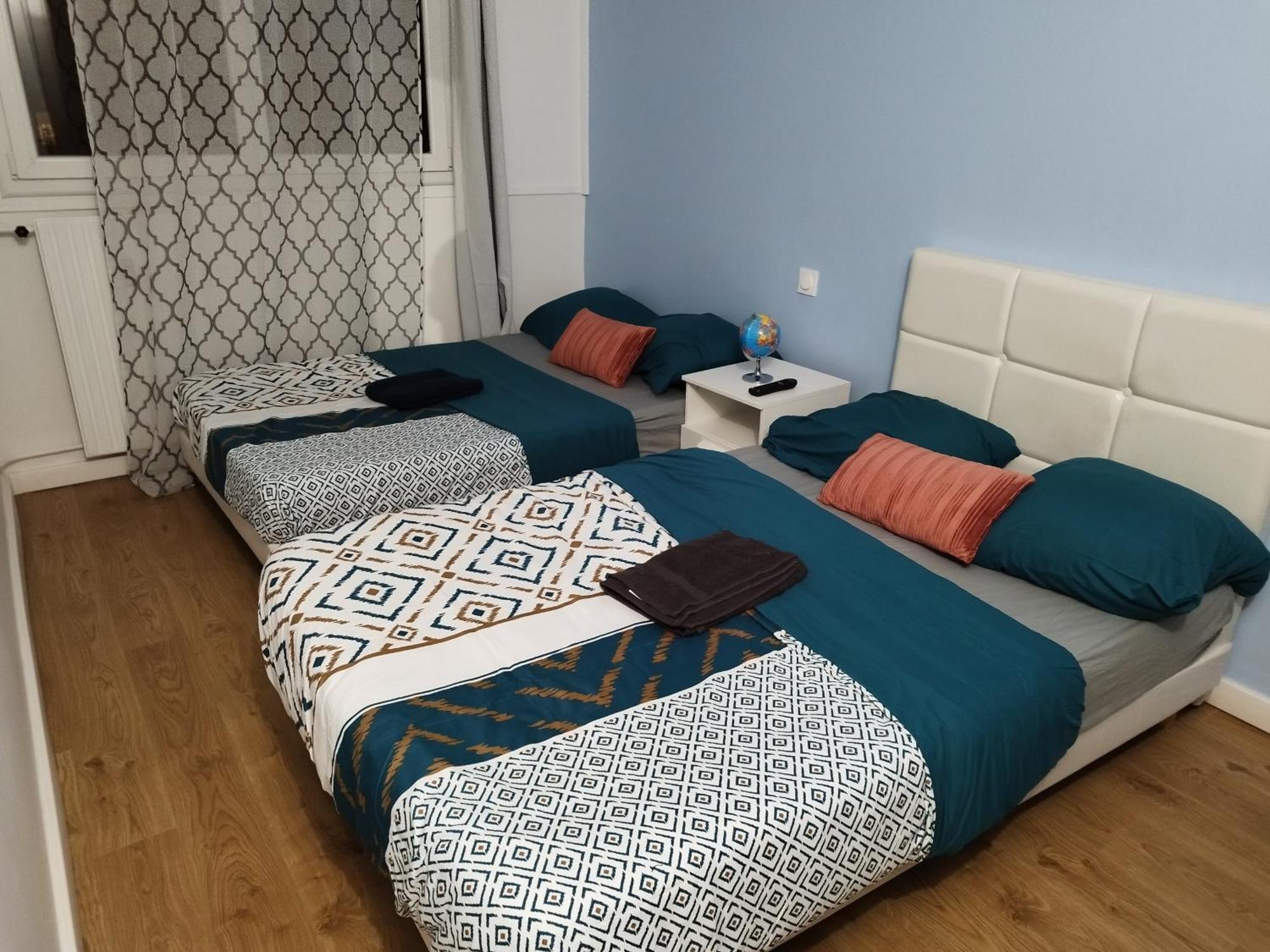 شقة Parisian Cosy Flat With Balcony أورْجونْتُيْ المظهر الخارجي الصورة